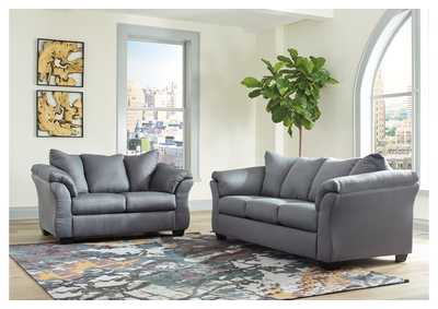 Image for Darcy Steel Sofa and Loveseat