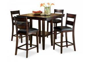 Pendleton Counter Height Dining set table with four stools