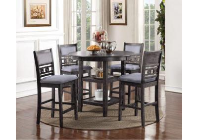 Image for Gia Gray Counter Table 4 Stools