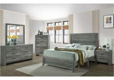 5 Pc Bedroom Gray