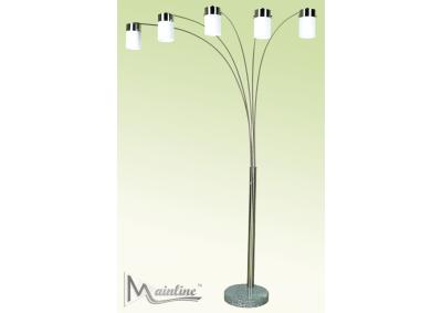 Image for Frosted White Floor Lamp