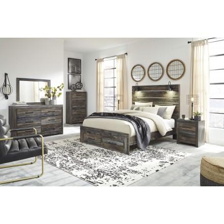 Drystan Queen Panel Bed, Dresser, Mirror,In-Store Product