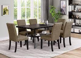 Gaucho, 7 Piece Dining Set, With Brown Chairs,In-Store Product