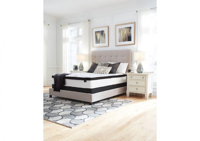 Chime 12" White Hybrid Queen Mattress,In-Store Product