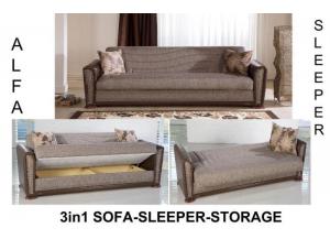 Image for Alfa Sofa Euro Sleeper