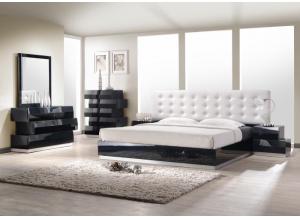 Image for Milan Bedroom Set  - Bed, Dresser/Mirror, Chest, 2 Nightstands 