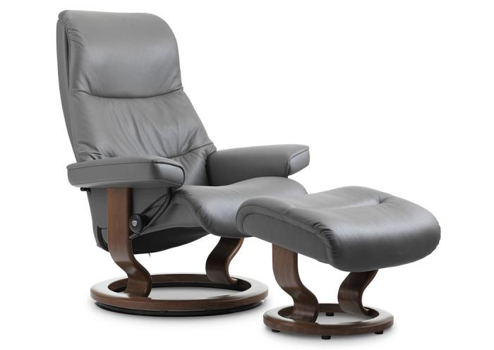 View Large Signature Chair & Ottoman,Stressless