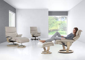 Image for Capri Medium Classic Chair & Ottoman