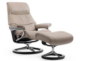 Image for View Medium Classic Chair & Ottoman