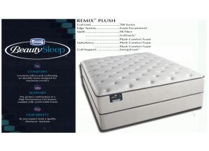 Simmons Beauty Sleep Cane Palm Remix Plush Hybrid Full Mattress & Boxspring Set