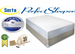 Image for Serta Perfect Sleeper West Dean Memory Foam Full Mattress & Boxspring Set