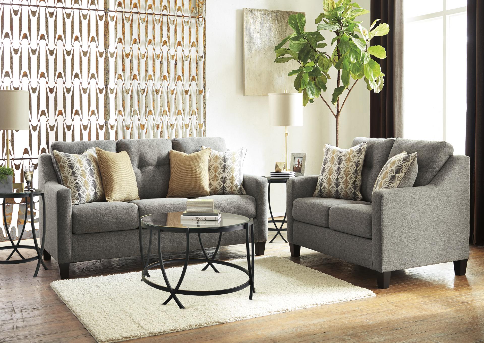 Daylon Sofa and Loveseat,In Store