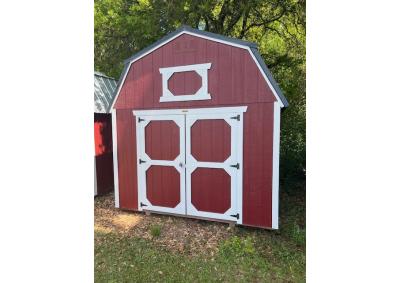 10x12 Barn Red Lofted Storage Shed