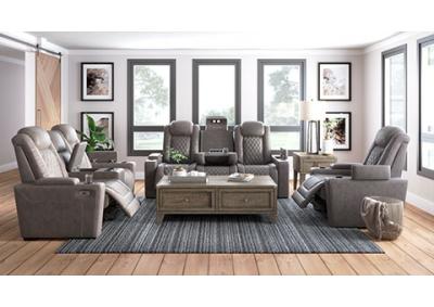 Hyllmont Reclining Sofa and Loveseat