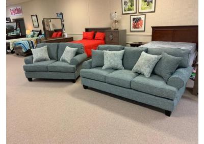Melbourne Sofa and Loveseat