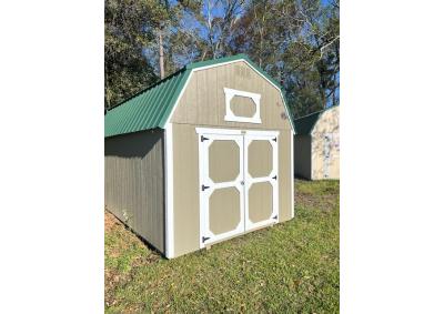Image for 10x16 Beige Lofted Storage Shed