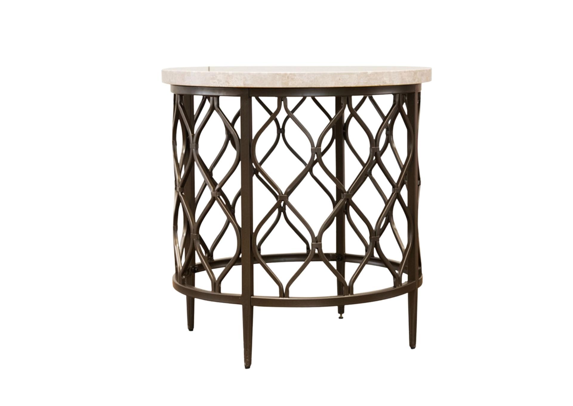 ROLAND END TABLE,STEVE SILVER COMPANY