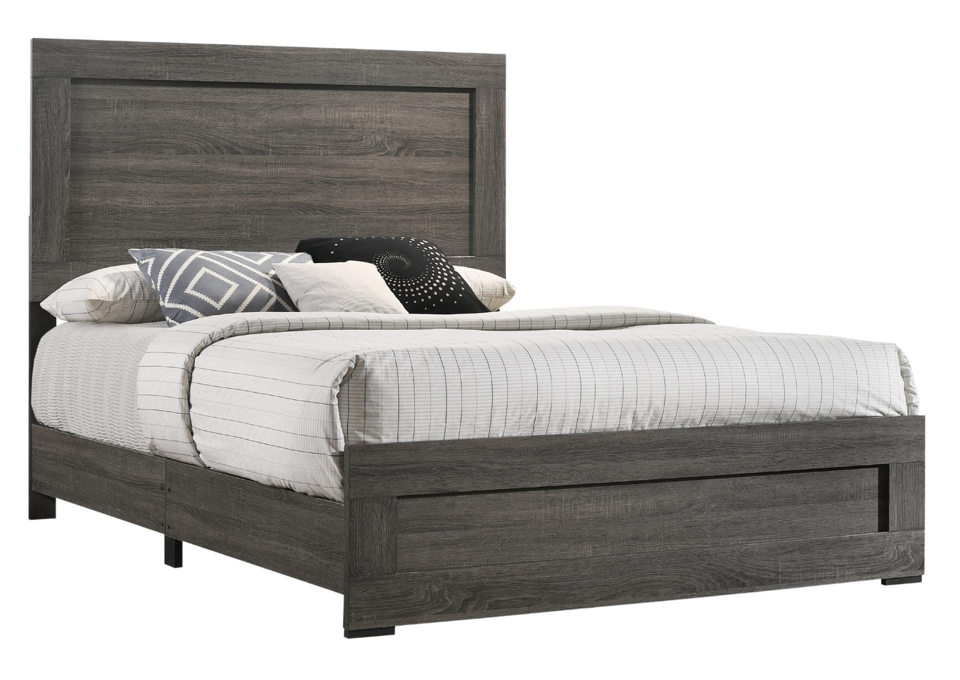 AMELIE GREY KING BED,LIFESTYLE FURNITURE
