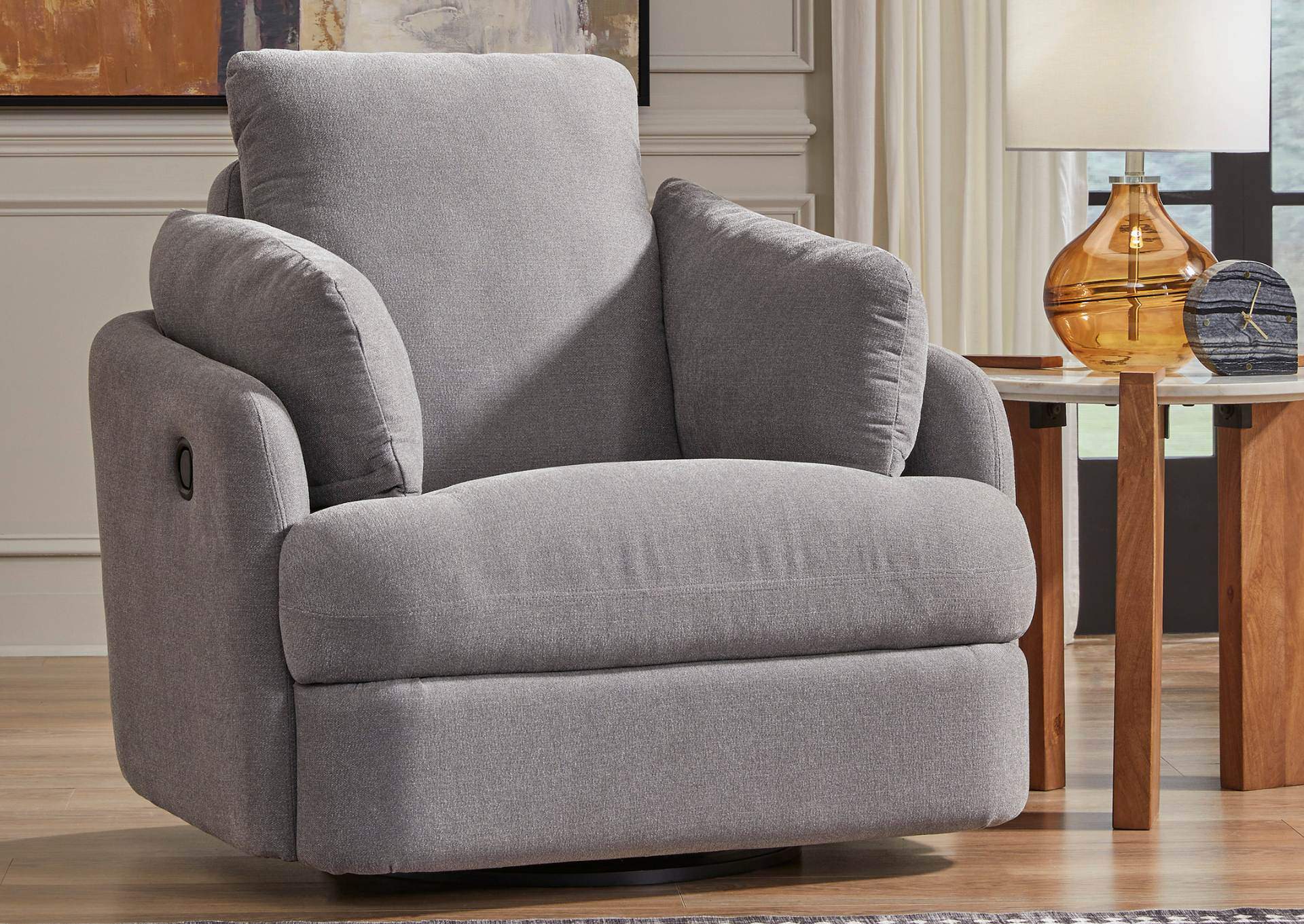 NEXSEAT GRANITE SWIVEL GLIDER RECLINER,ASHLEY FURNITURE INC.