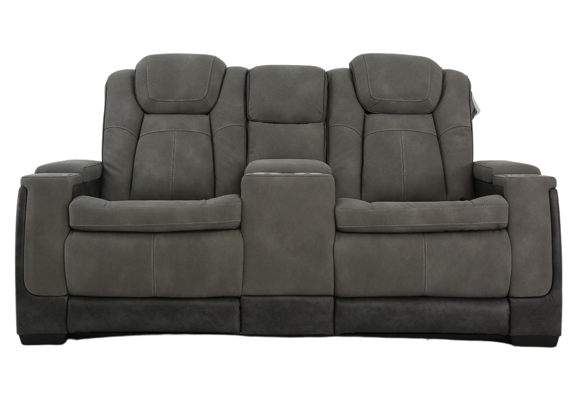 NEXT-GEN SLATE 2P POWER LOVESEAT WITH CONSOLE,ASHLEY FURNITURE INC.