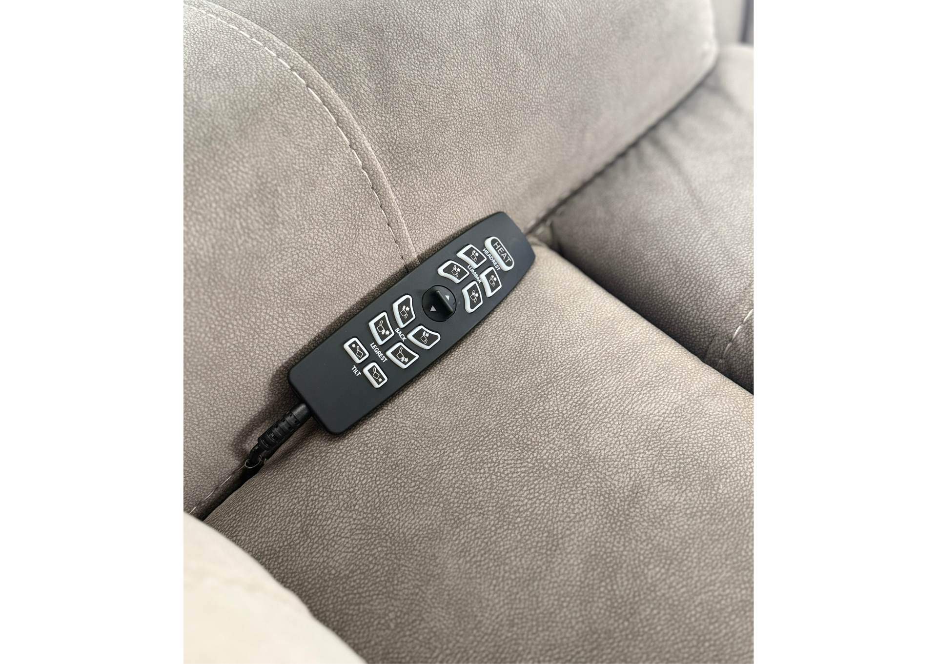 ELEPHANT LIFT CHAIR WITH HEAT, POWER ADJUSTABLE HEADREST AND LUMBAR,MEGA MOTION, LLC.