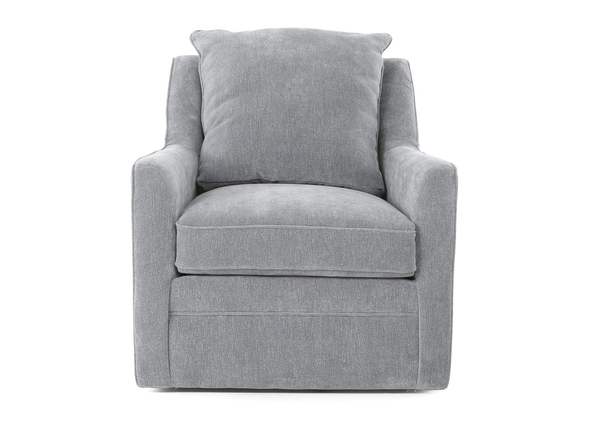 AUBREY CHAMBRAY PILLOW BACK SWIVEL CHAIR,BEST CHAIRS INC