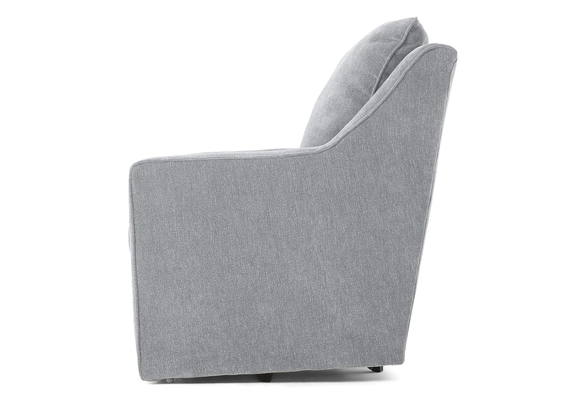 AUBREY CHAMBRAY PILLOW BACK SWIVEL CHAIR,BEST CHAIRS INC