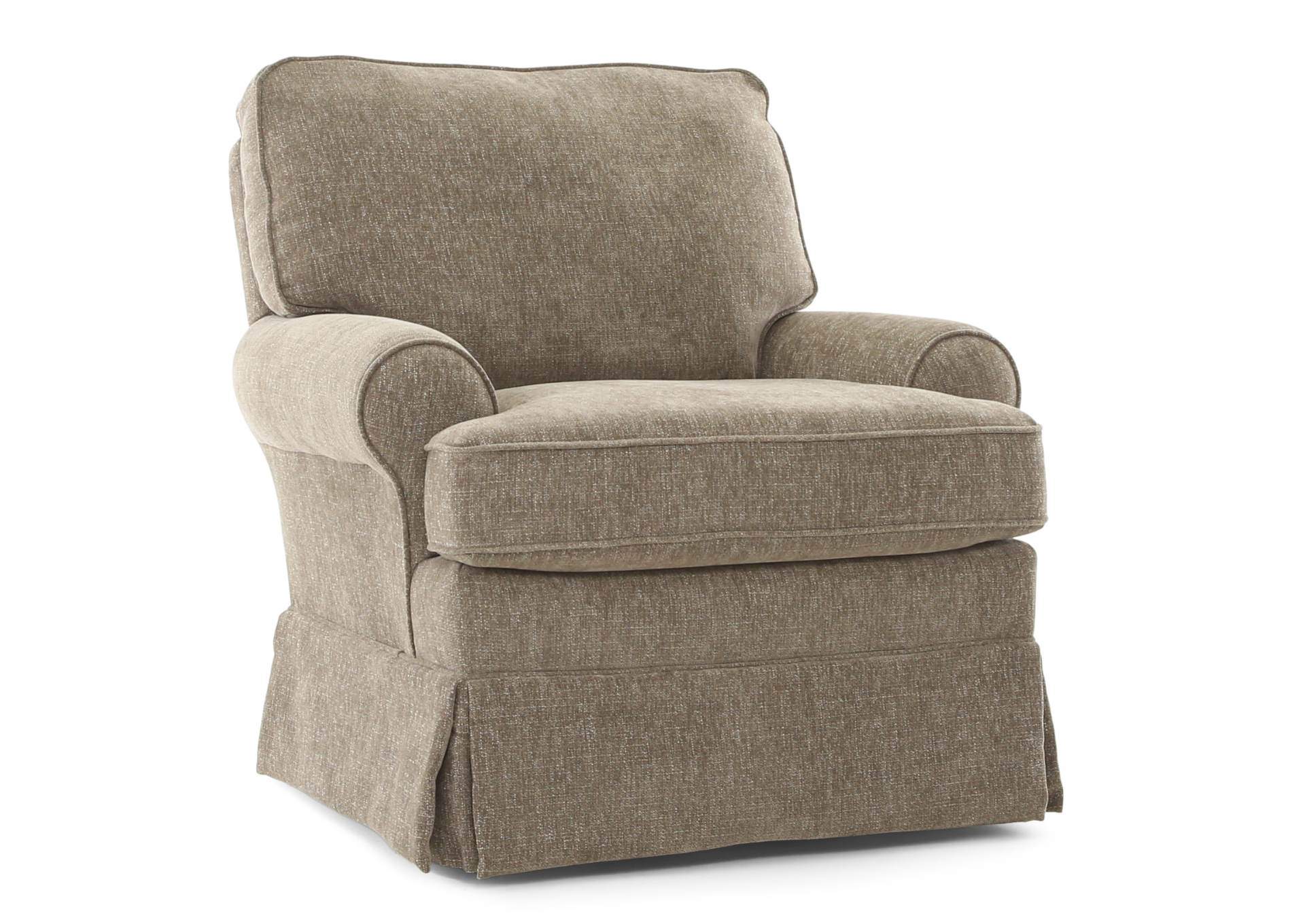 QUINN MOCHA SWIVEL GLIDER,BEST CHAIRS INC