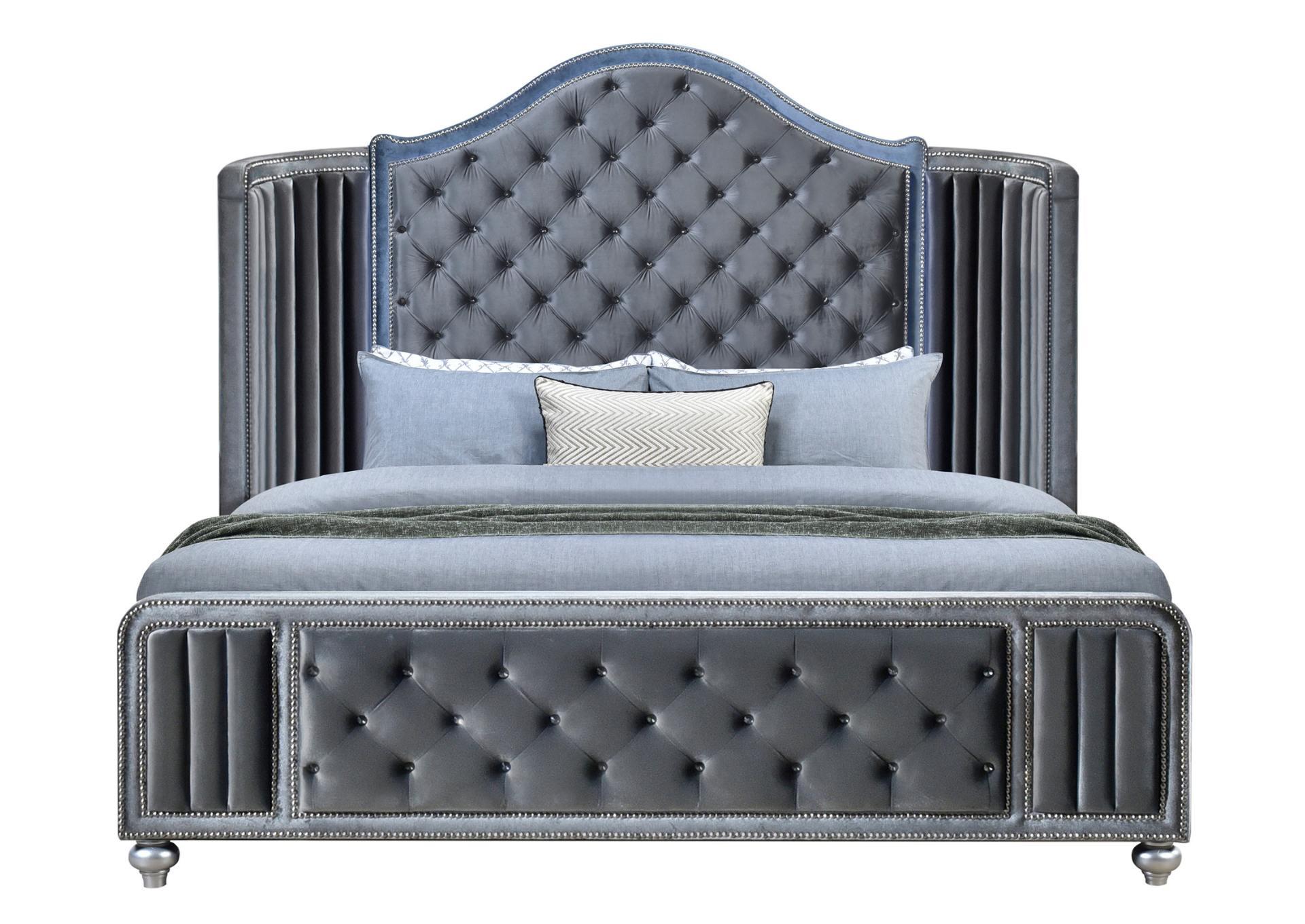 CAMEO KING BED,CROWN MARK INT.