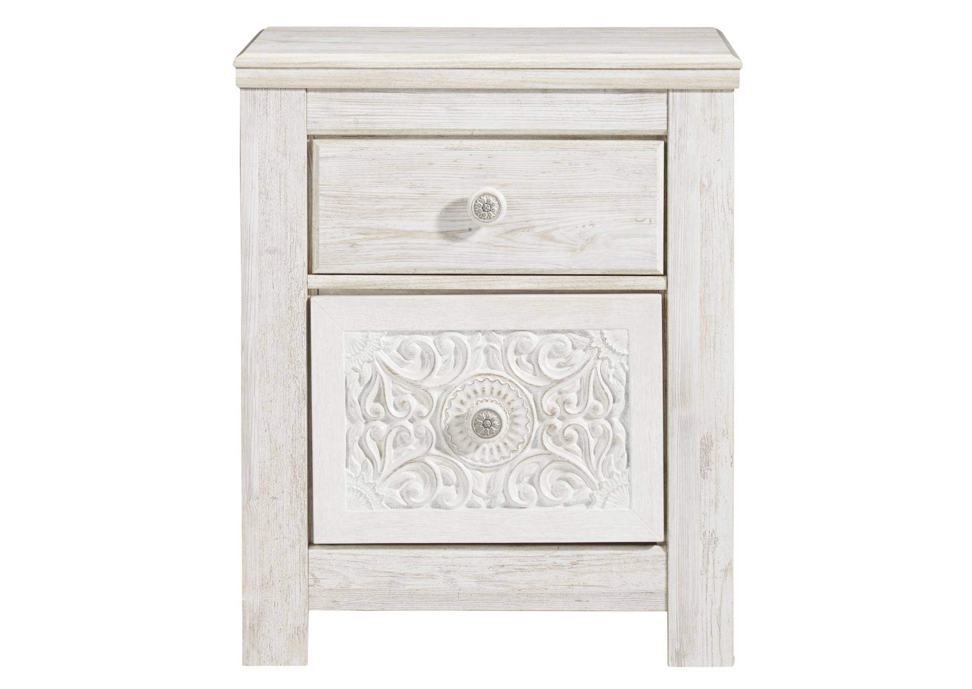 PAXBERRY TWO DRAWER NIGHT STAND