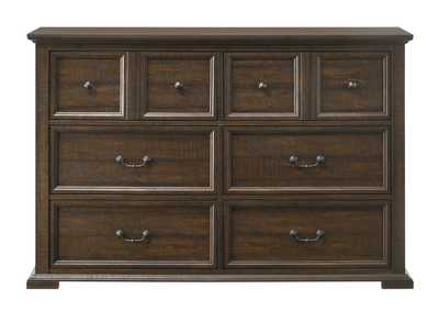 Image for MOSSBERG RUSTIC OAK DRESSER