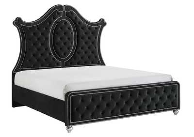Image for CAMEO BLACK QUEEN BED