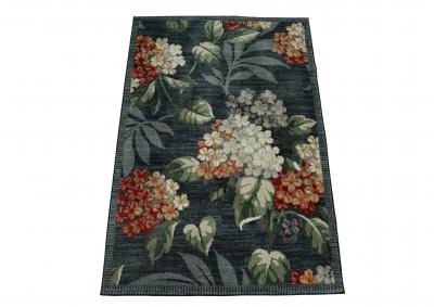 Image for SIMPLY SOUTHERN HODGE'S GARDEN NAVY 5'3"X7'6" RUG