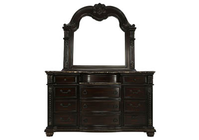 Image for STANLEY CHERRY DRESSER AND MIRROR