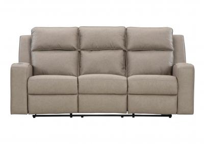 LAVENHORNE PEBBLE RECLINING SOFA WITH DROP DOWN TABLE,ASHLEY FURNITURE INC.