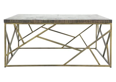 Image for CRAZY CUT IRON COCKTAIL TABLE