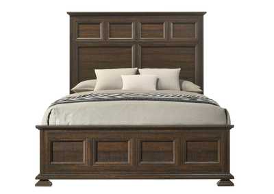 MOSSBERG RUSTIC OAK KING BED