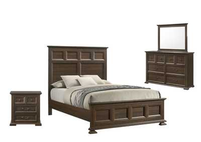 Image for MOSSBERG RUSTIC OAK QUEEN BEDROOM