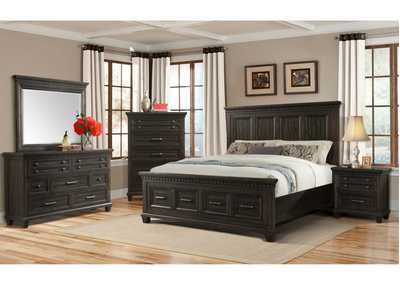 MCCOY CHARCOAL QUEEN BEDROOM,ELEMENTS INTERNATIONAL GROUP, LLC