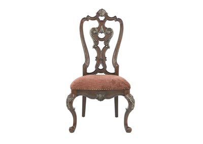 Image for GENEVIEVE WOOD BACK SIDE CHAIR