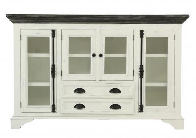 PESCARAS WHITE/WEATHERED CONSOLE,ARDENT HOME