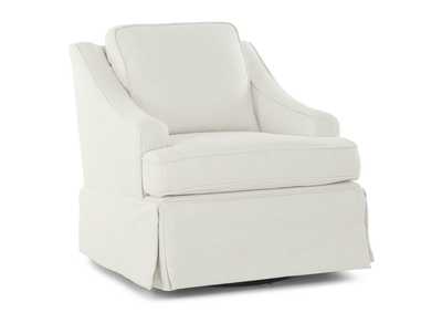 AYLA SIMPLY WHITE SWIVEL GLIDER,BEST CHAIRS INC