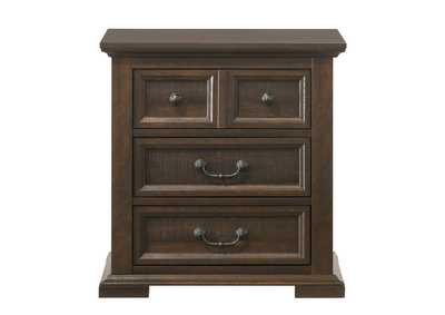 MOSSBERG RUSTIC OAK NIGHTSTAND