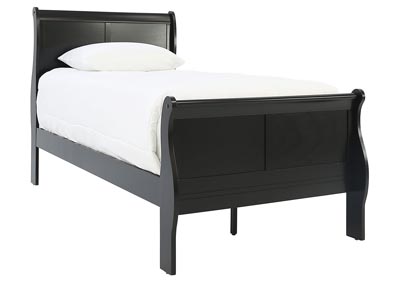 Image for LOUIS PHILIP BLACK TWIN BED