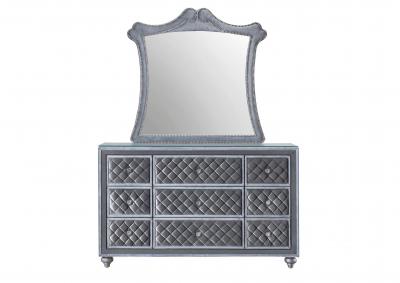 CAMEO DRESSER AND MIRROR,CROWN MARK INT.