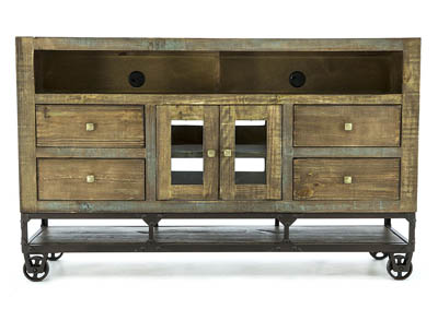 Image for URBAN GOLD 4 DRAWER MEDIA CONSOLE 62"