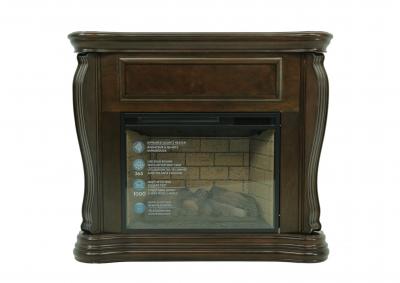 JAYDEN CHERRY FIREPLACE WITH INSERT,KITH FURNITURE
