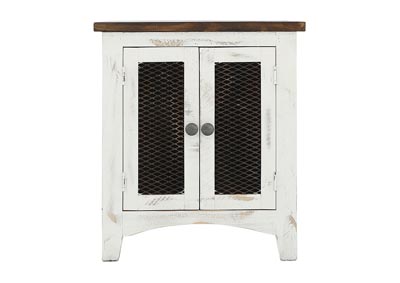 Image for PUEBLO WHITE END TABLE