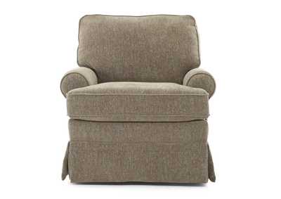 Image for QUINN MOCHA SWIVEL GLIDER