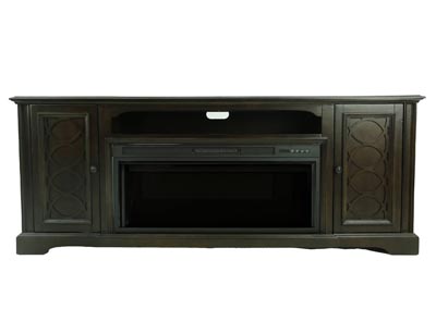 Image for MONTGOMERY WALNUT FIREPLACE CONSOLE